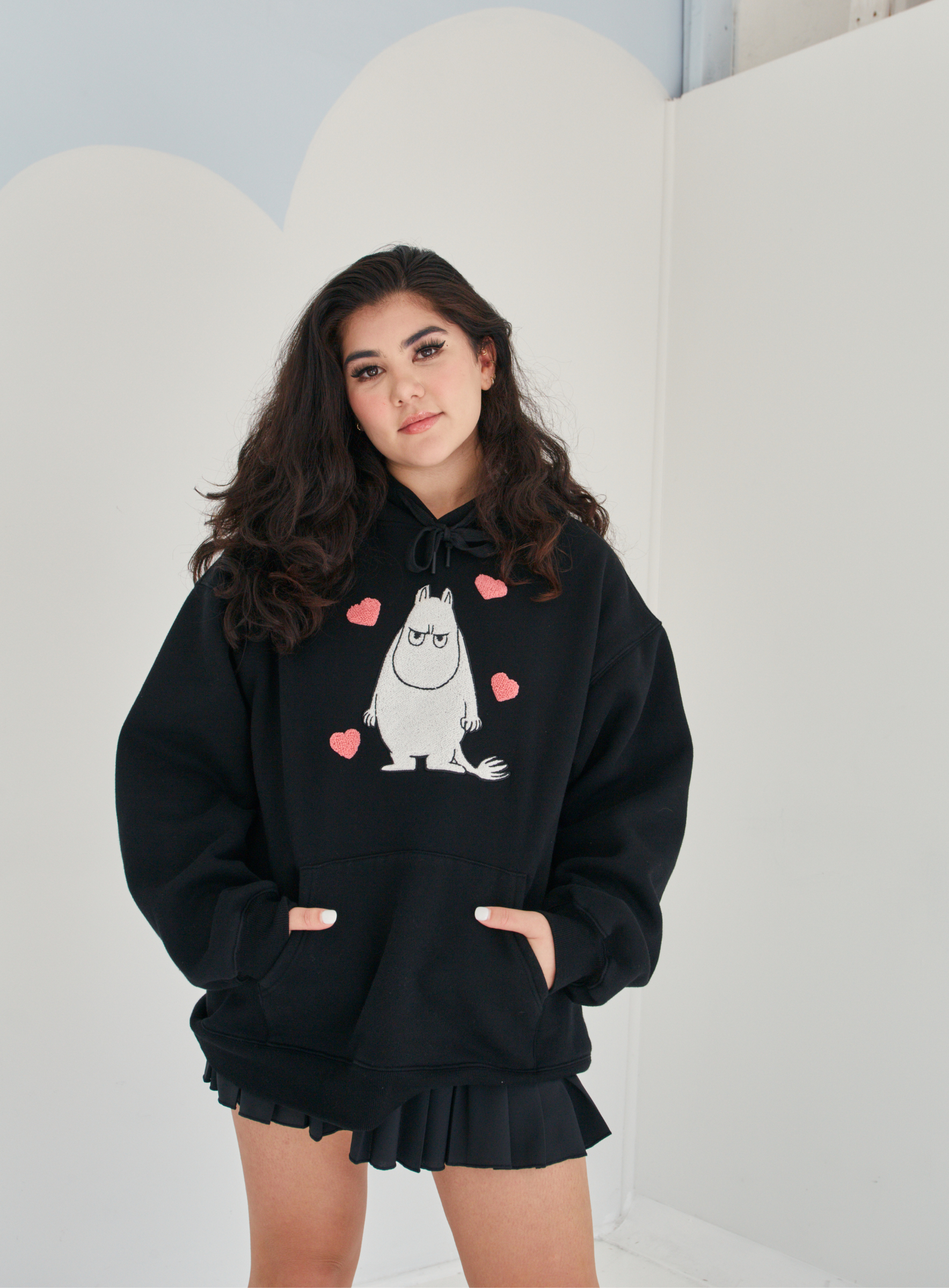 JP x Moomin Chenille Hoodie