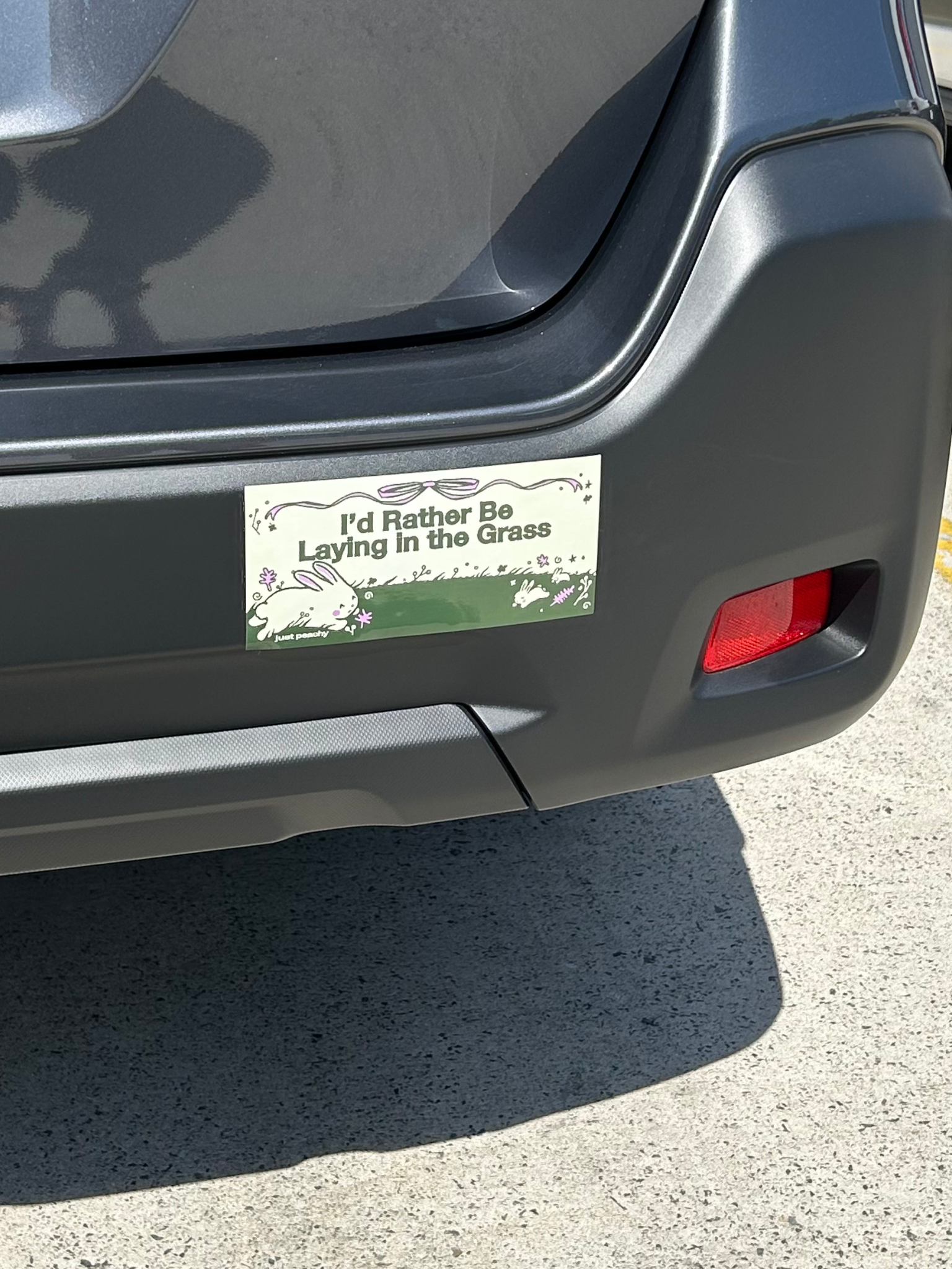 Bunny Bumper Sticker