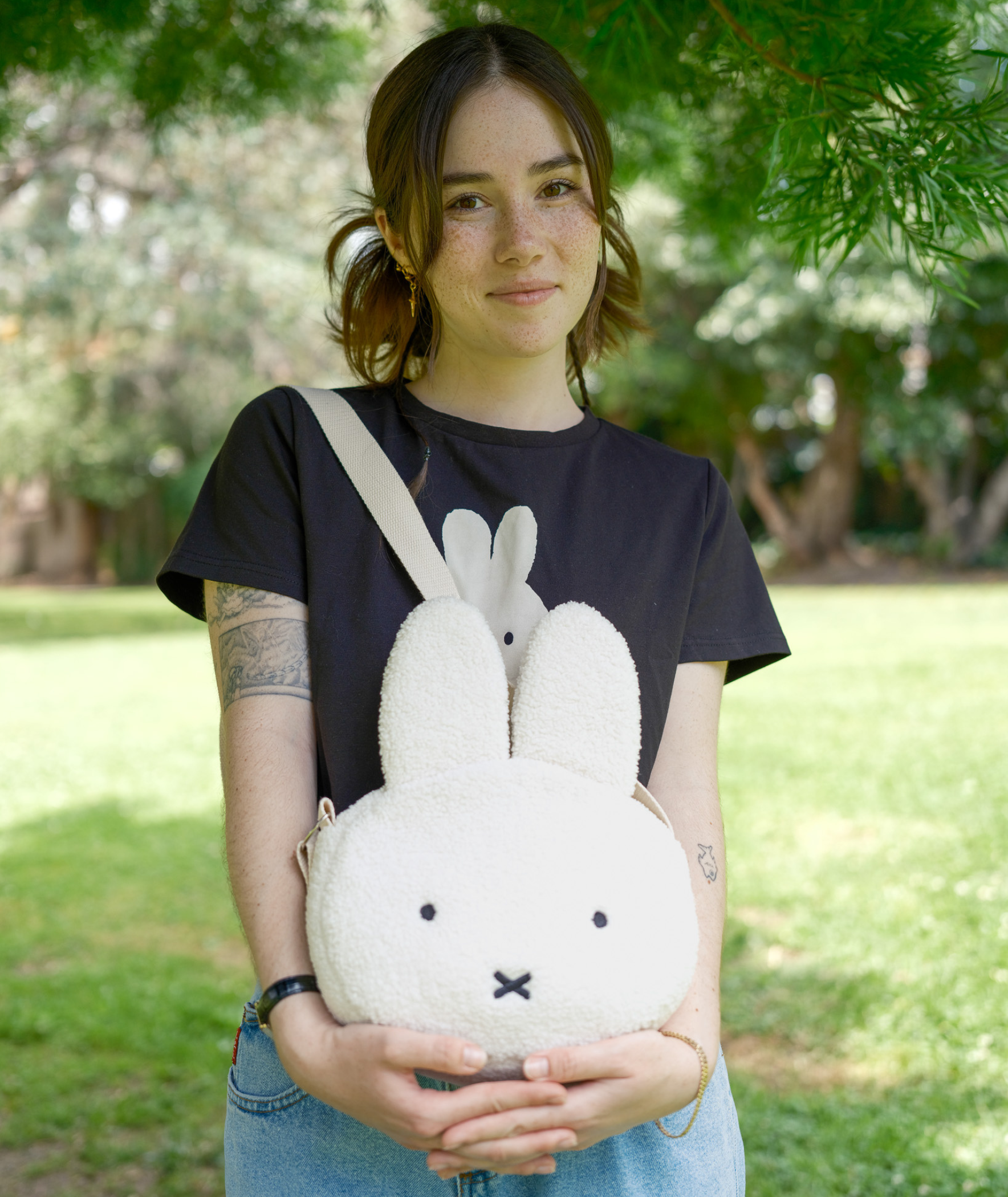 Miffy Plush Bag – Just Peachy