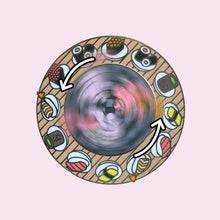 Sushi-Go-Round Spinning Pin