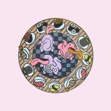 Sushi-Go-Round Spinning Pin
